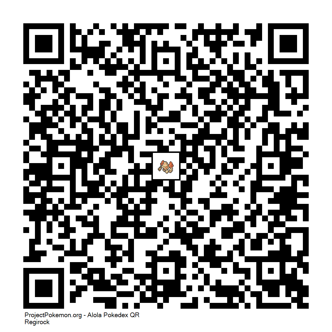 Cdigo QR de Regirock